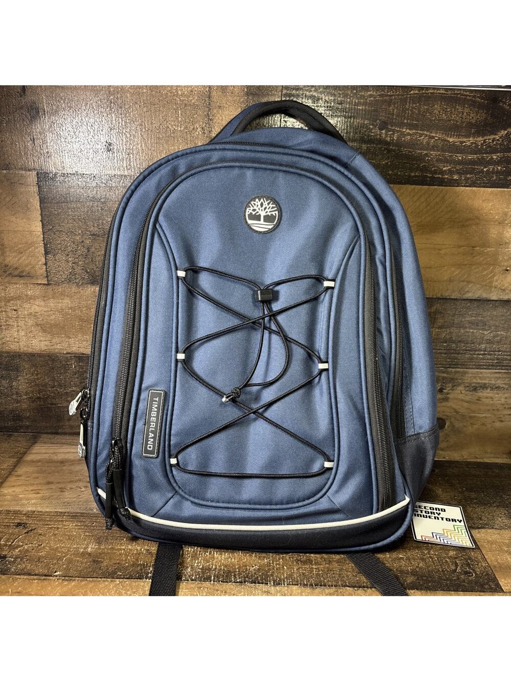 Timberland Luggage Claremont Backpack Navy Blue Bookbag